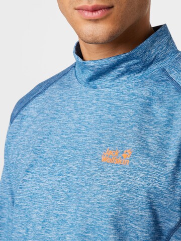 JACK WOLFSKIN Performance Shirt in Blue