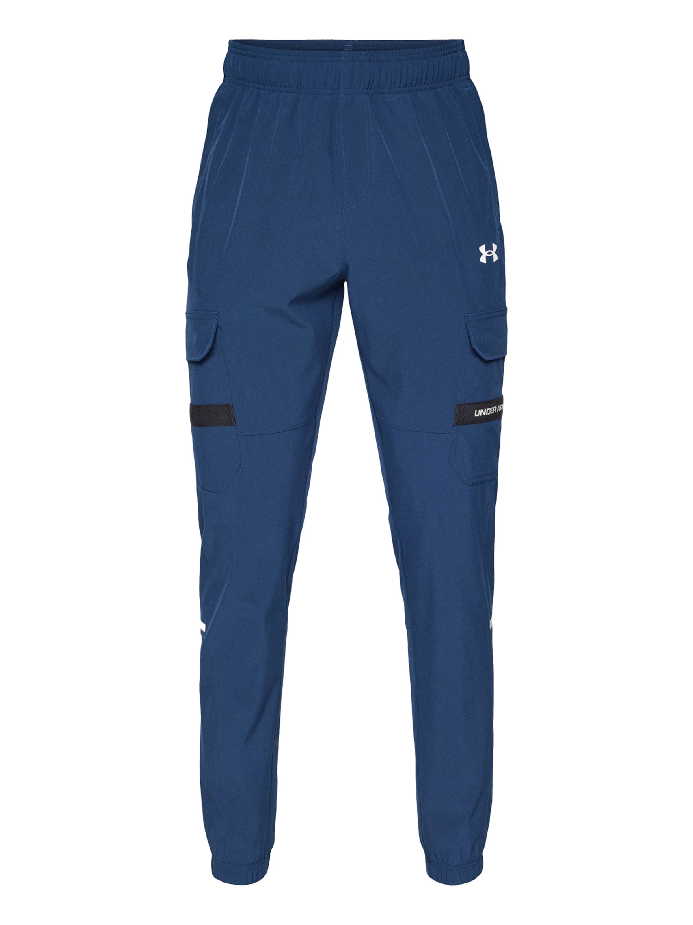 UNDER ARMOUR - Tapered Pantalón deportivo 'Tech Utility' en azul: frente