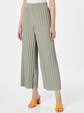 Wide Leg Pantalon 'Jerika' ABOUT YOU en vert : devant