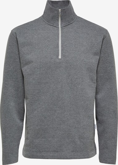 SELECTED HOMME Sweatshirt 'KEIRAN' in mottled grey, Item view