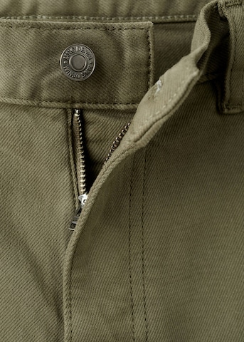 MANGO MAN Slim fit Pants 'Nepto' in Green