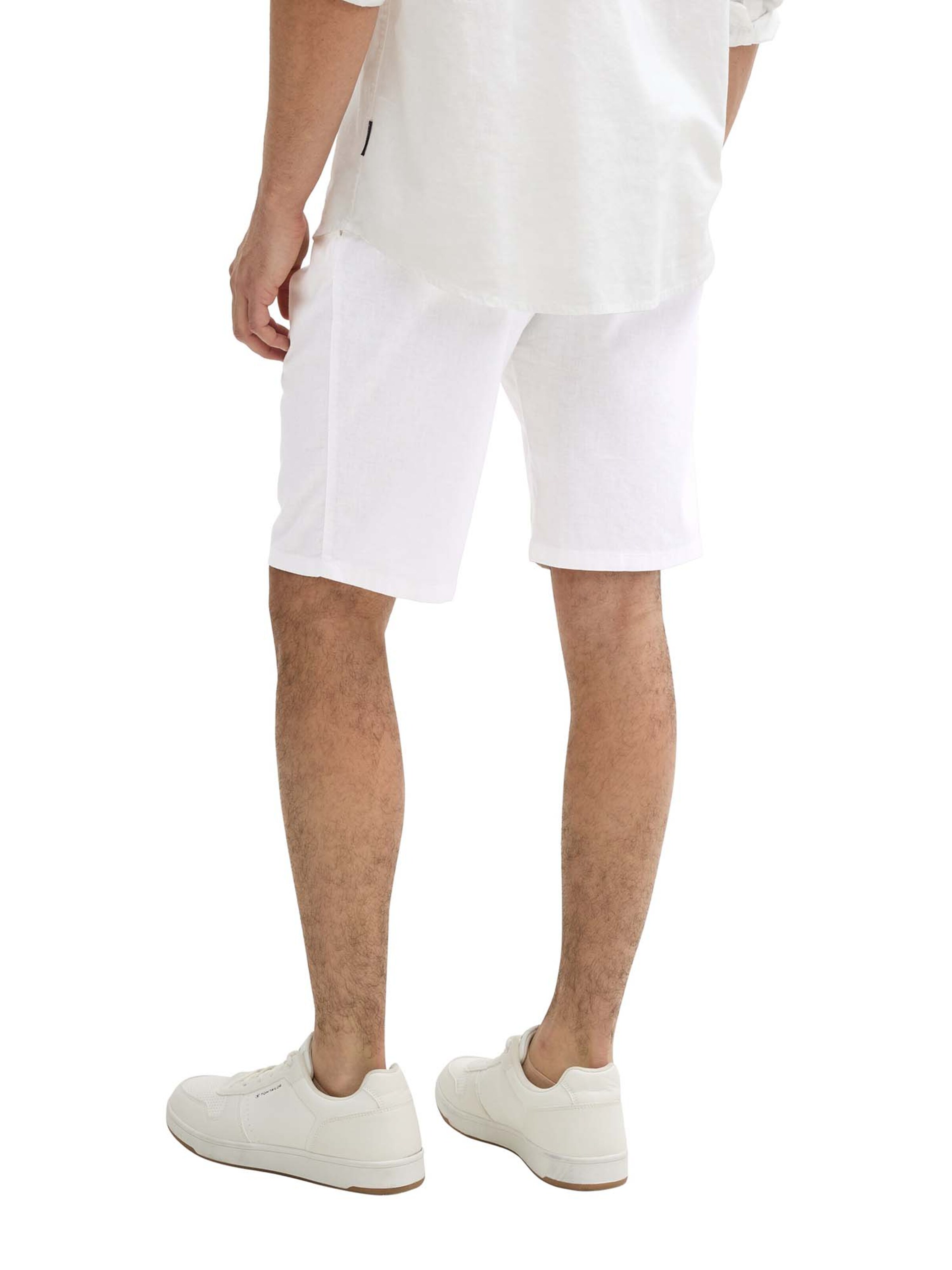 Regular Pantaloni eleganți de la TOM TAILOR pe alb