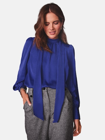 love & roses Bluse i blå: forside