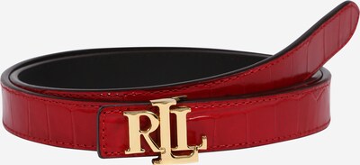 Lauren Ralph Lauren Pas | rdeča / črna barva, Prikaz izdelka