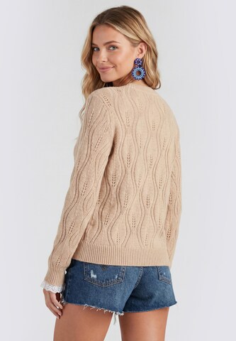 IZIA - Jersey en beige