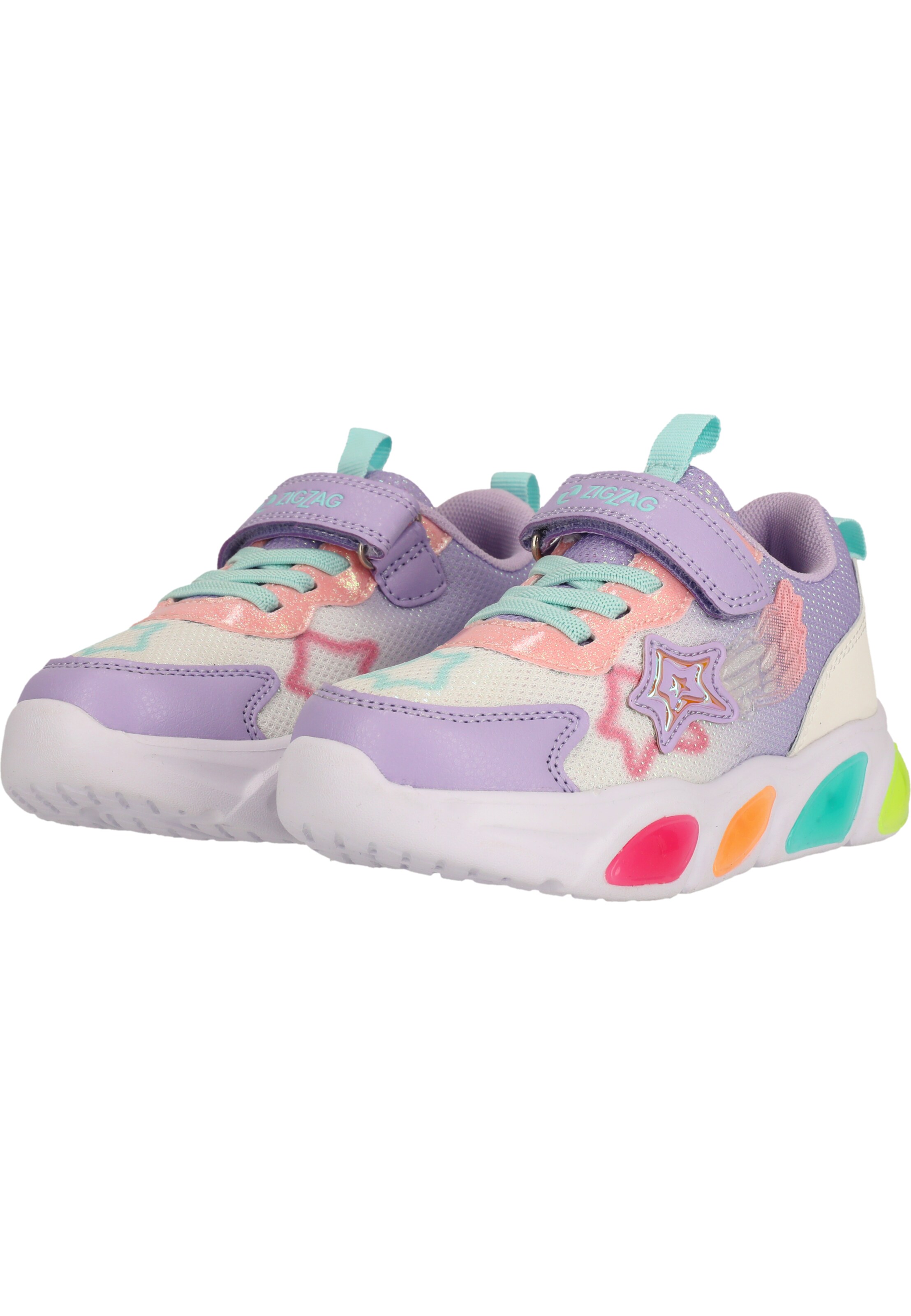 ZigZag Sneakers 'Fiora' in Purple