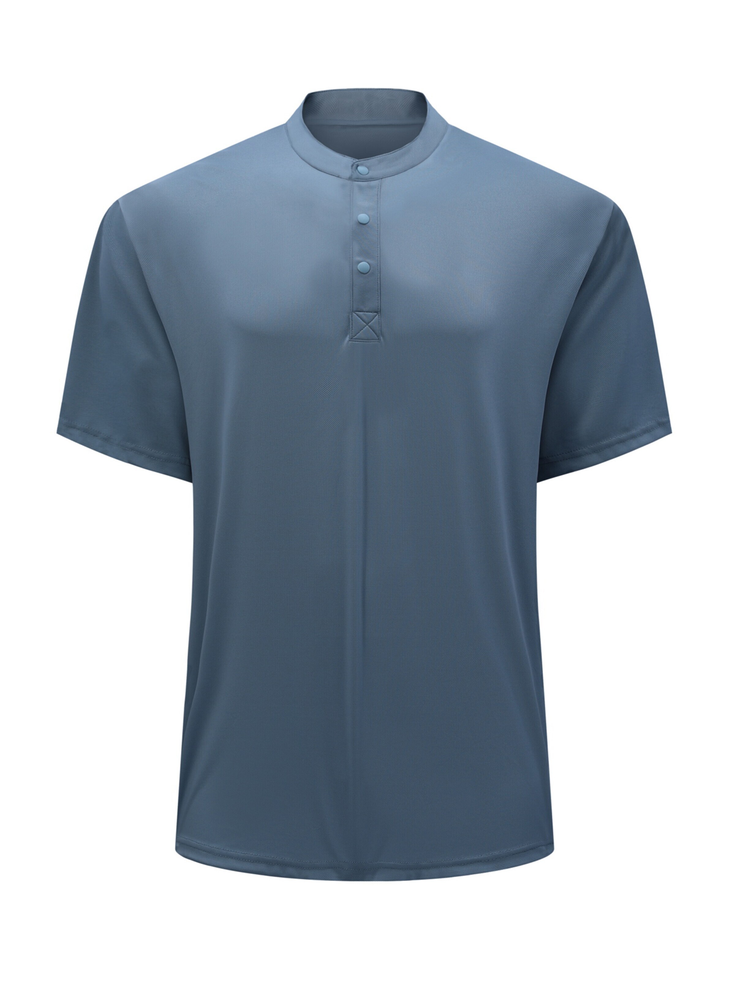 YOUTHUP Shirt 'Leibfrei' in Blue: front