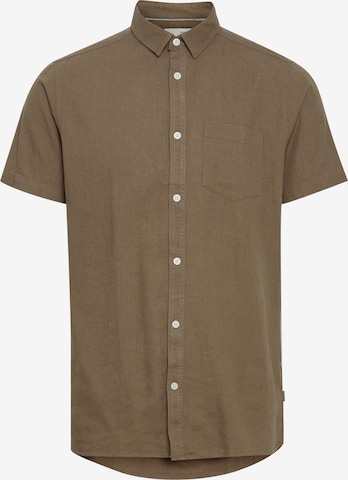 !Solid Regular fit Button Up Shirt 'Allan' in Brown: front