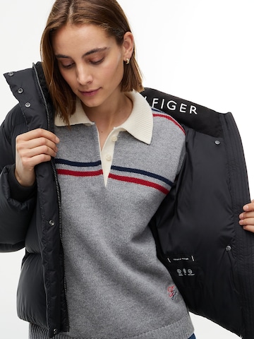 TOMMY HILFIGER Winterjacke in Schwarz