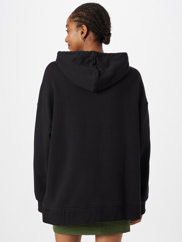 Monki Sweatshirt in Schwarz