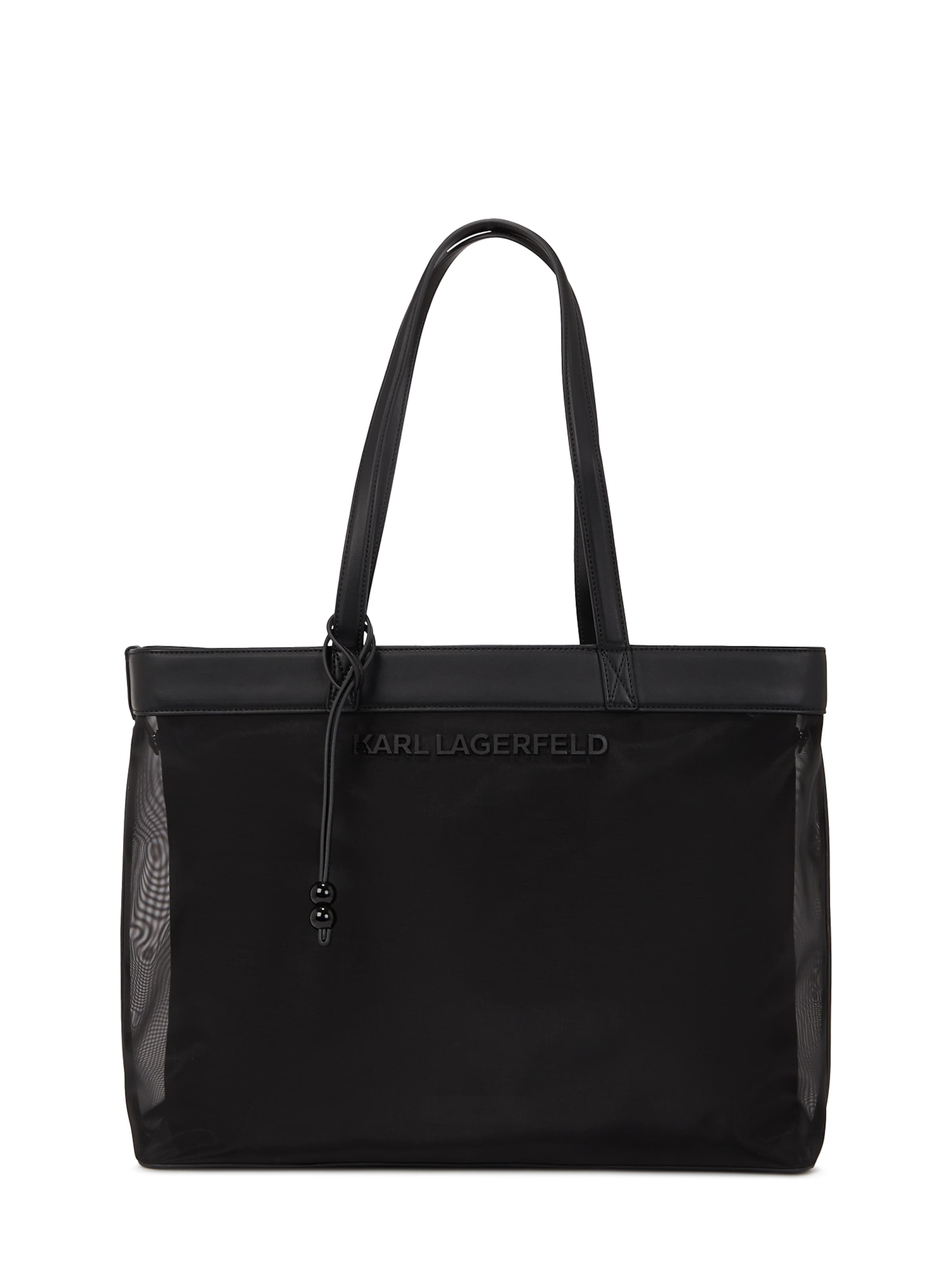 Geantă de plajă Karl Lagerfeld pe negru, Vizualizare produs