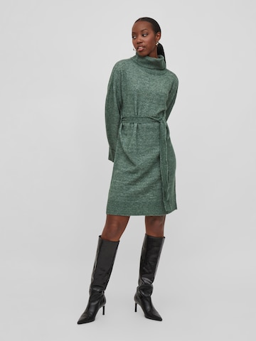 VILA Knit dress 'Ella' in Green: front