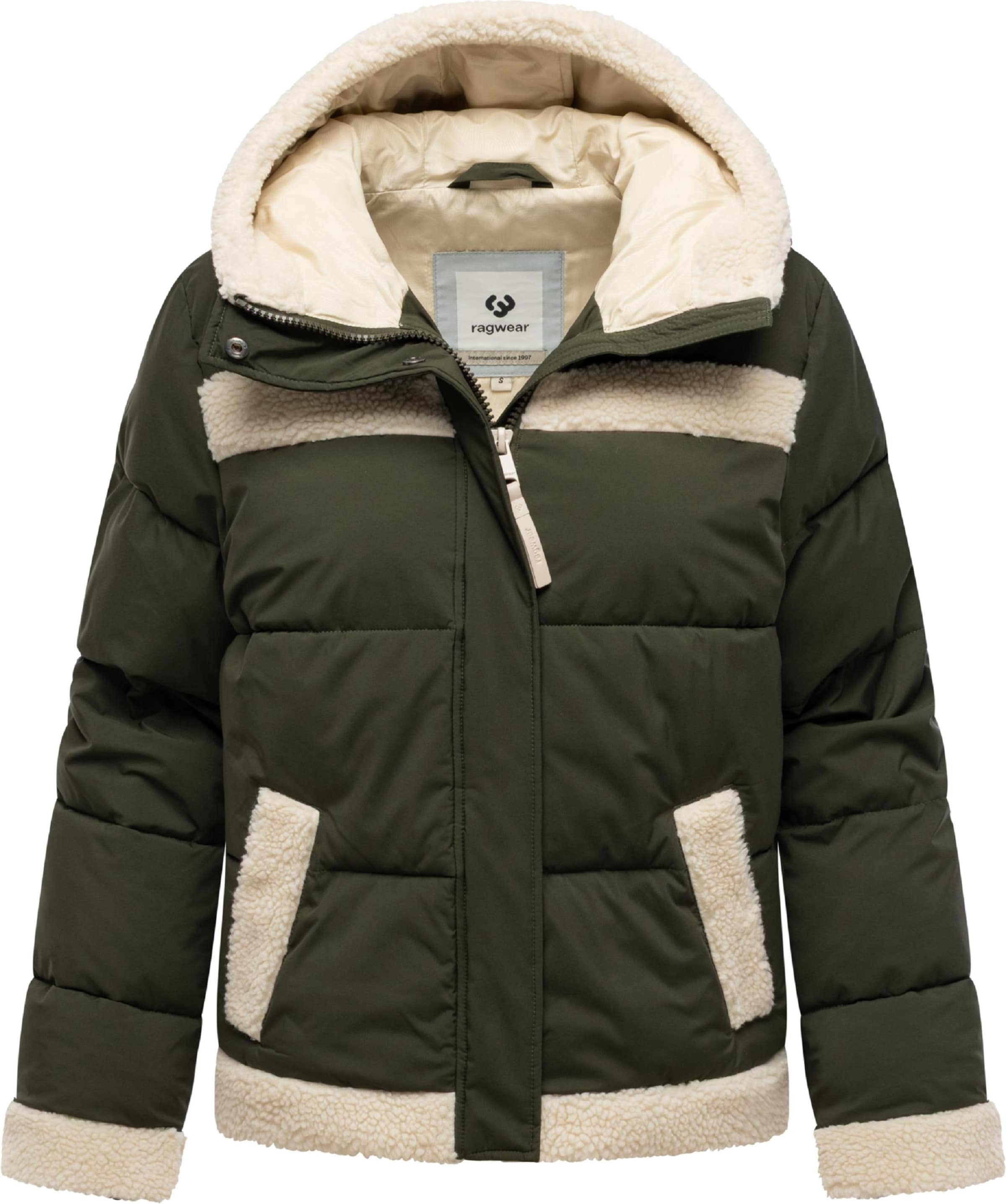 Ragwear Зимняя куртка 'Editah Youmodo' в Зеленый