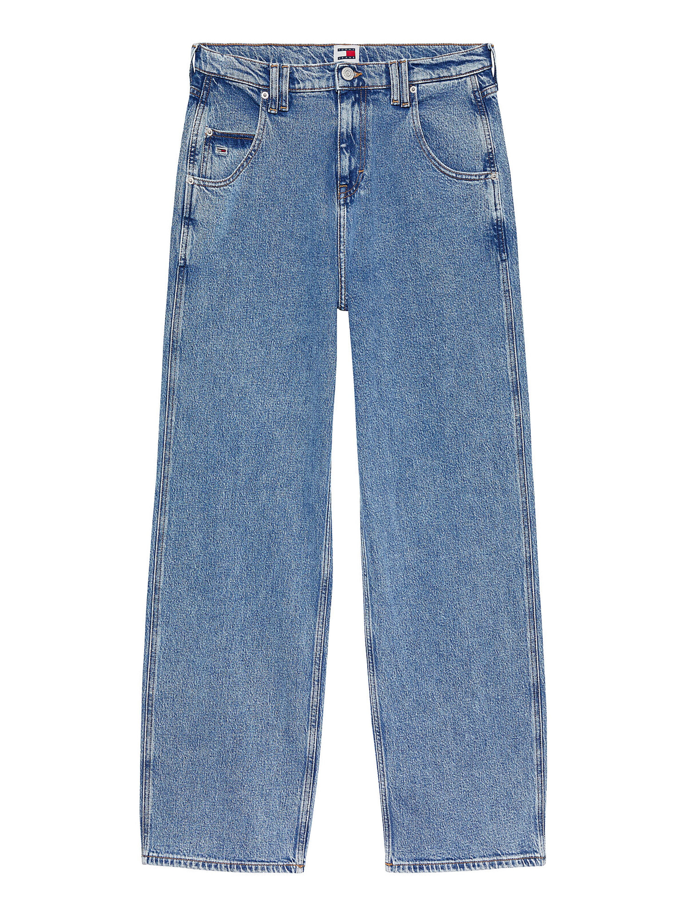 Loosefit Jeans 'DAISY BAGGY' di Tommy Jeans in blu: frontale