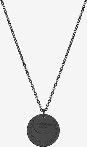 Liebeskind Berlin Necklace in Black: front