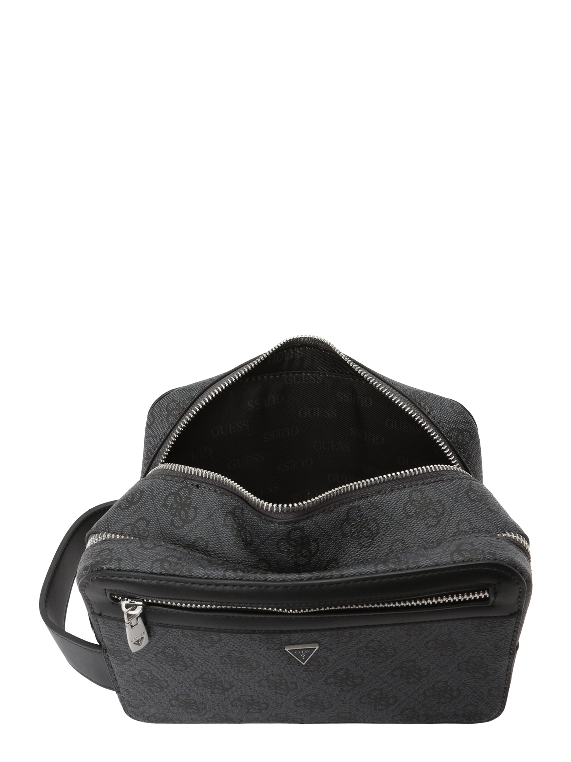 GUESS Toaletní taška 'LOSANNA BEAUTY CASE DOUBLE COM' – černá