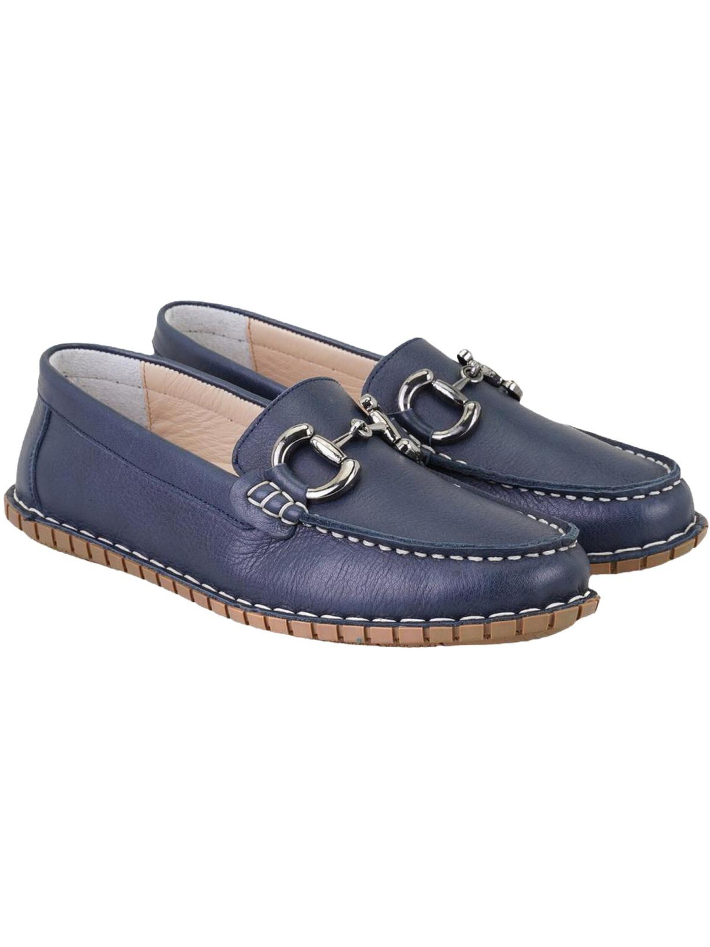 Desa Mocassins 'Beleg' in Blauw