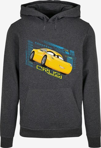 ABSOLUTE CULT Sweatshirt 'Cars - Cruz Ramirez' in Grijs: voorkant