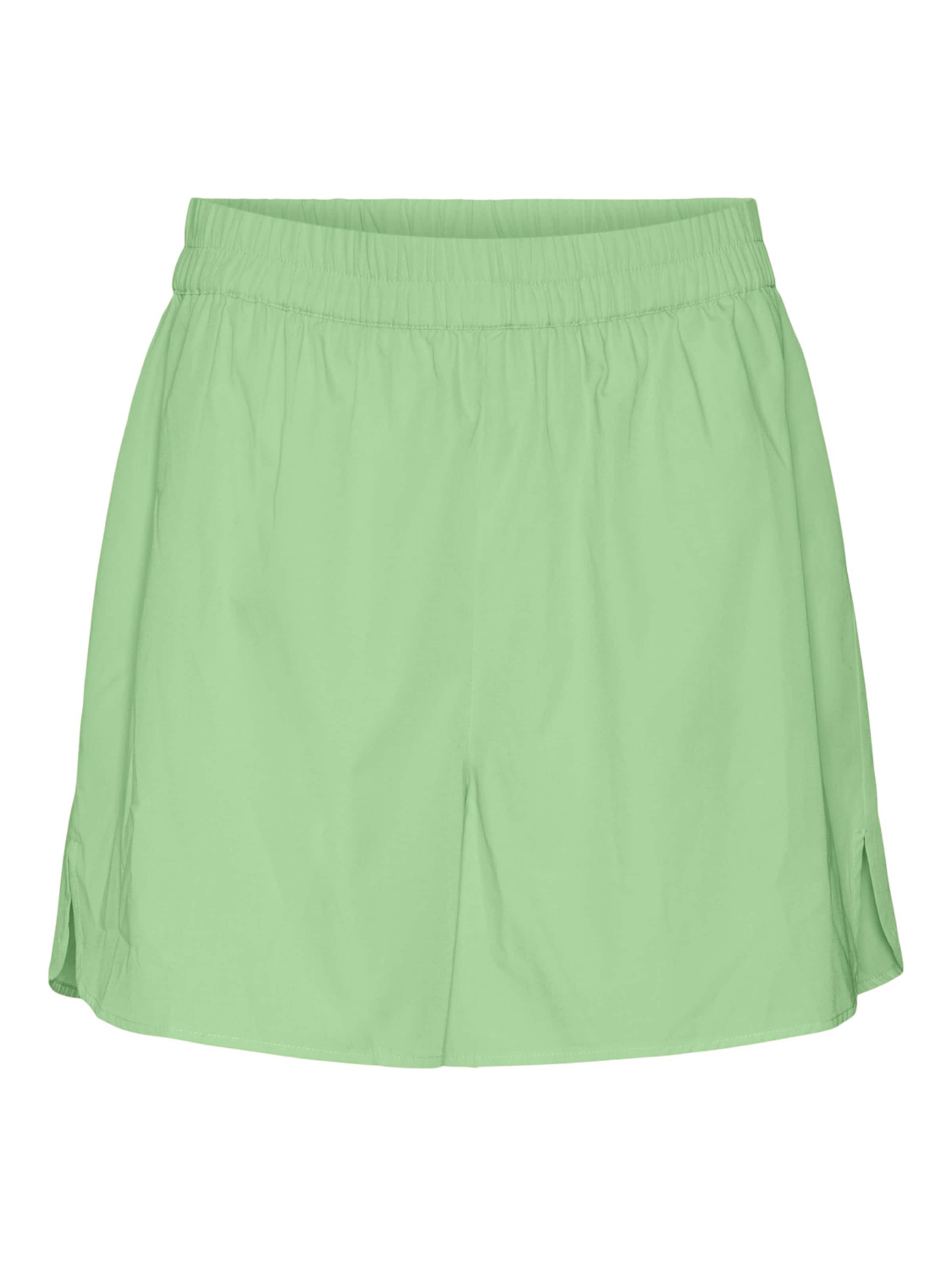 VERO MODA Широкий Юбка 'HELLA' в Зеленый: спереди