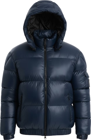 Veste d’hiver Ombre en bleu : devant