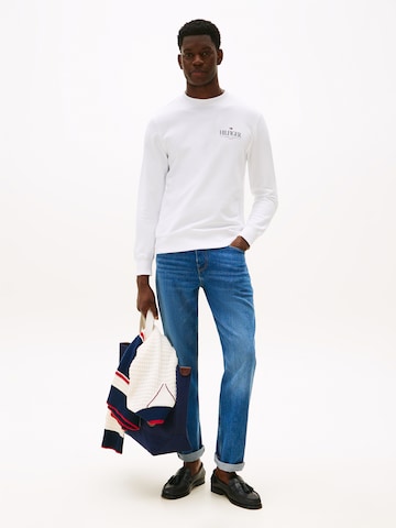Sweat-shirt TOMMY HILFIGER en blanc