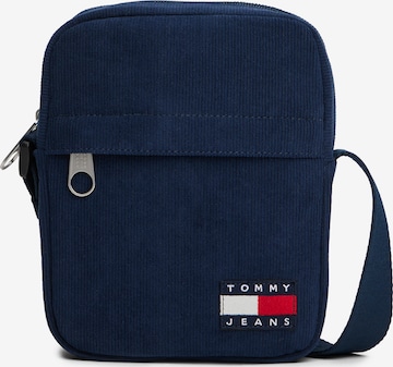 Tommy Jeans Чанта за през рамо тип преметка 'ESS' в синьо: отпред
