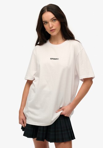 Superdry Shirt in White: front