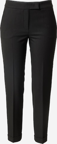 MAX&Co. Regular Pleated Pants in Black: front