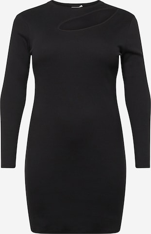 ONLY Carmakoma Dress 'NUSSA' in Black: front