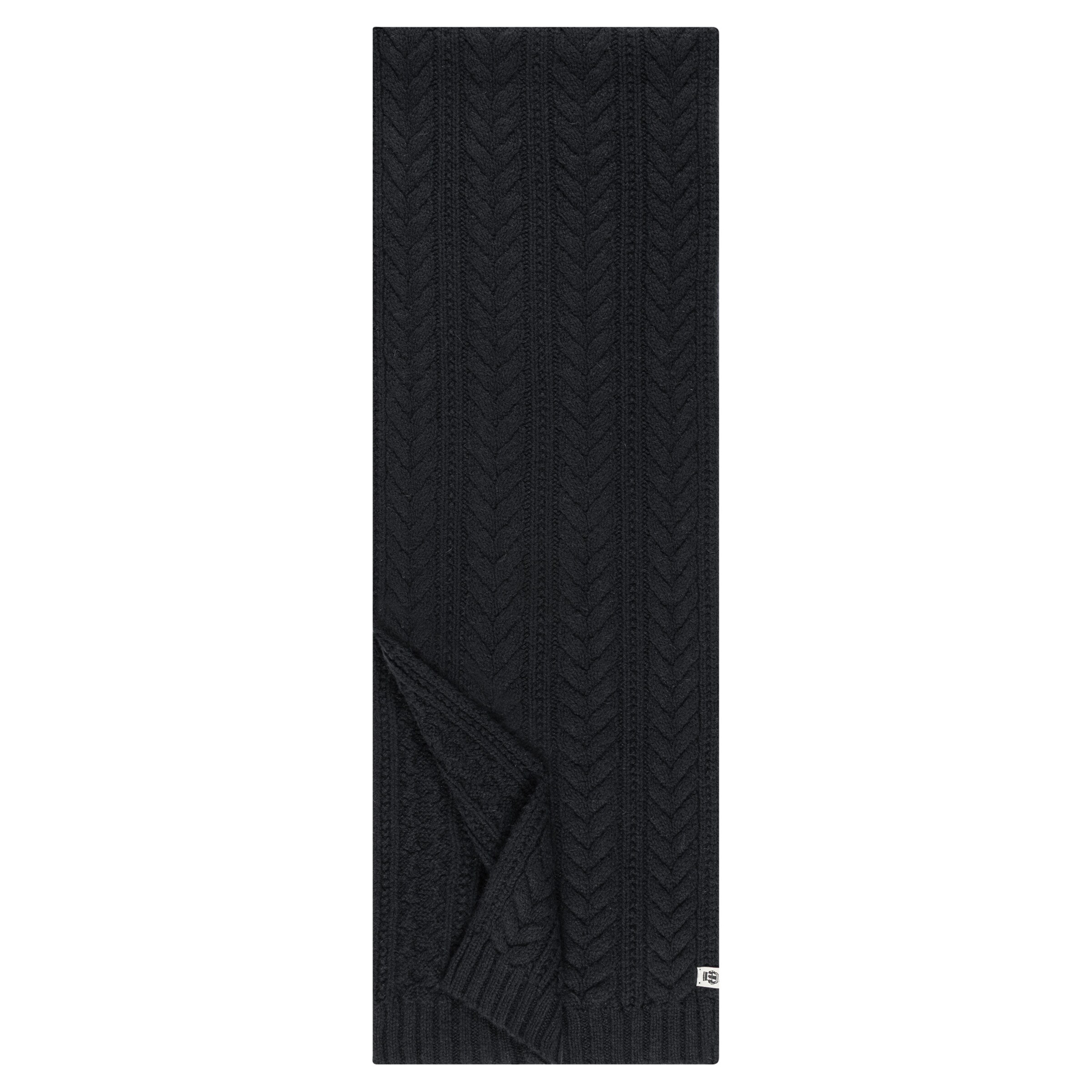 Roeckl Scarf 'CASHMERE TWIST' in Black: front