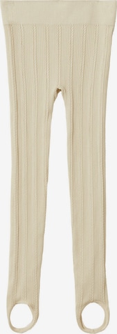 MANGO Skinny Leggings 'NEWMAN' i beige: forside