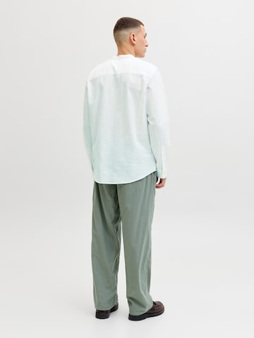 JACK & JONES Средняя посадка Рубашка 'JJEBreeze' в Белый