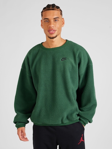 Nike Sportswear - Pullover 'Club' em verde: frente