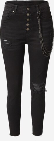 KENDALL + KYLIE Slim fit Jeans in Black: front