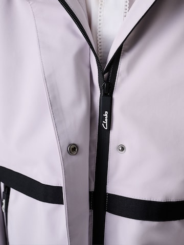 Manteau CLARKS en violet