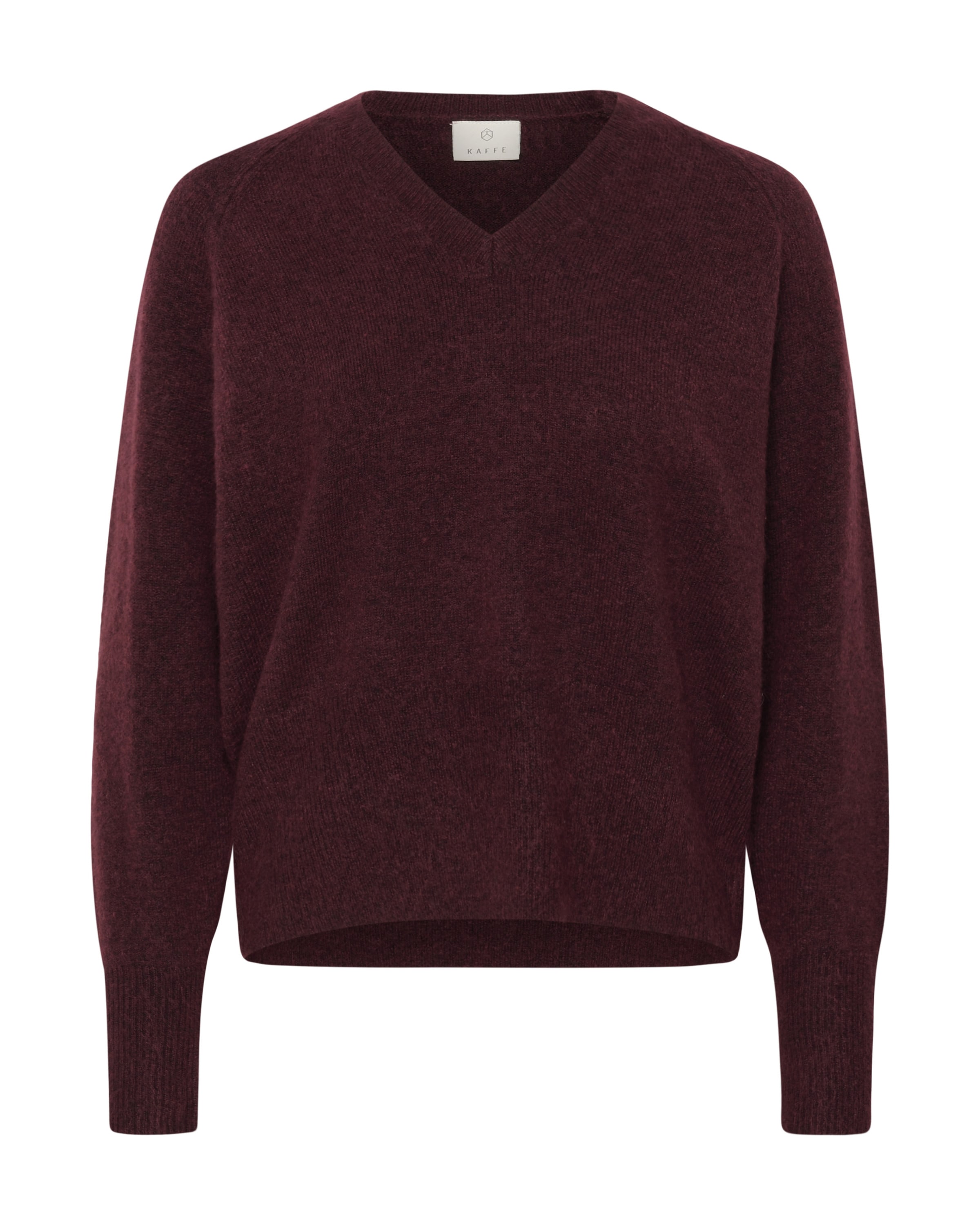 Pull-over 'KANiel' Kaffe en rouge : devant