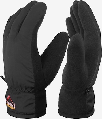 normani Athletic Gloves 'Lupus' in Black