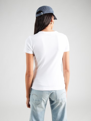 Tricou de la G-STAR pe alb