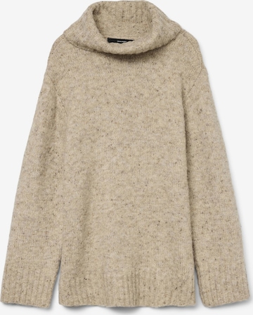 VERO MODA - Jersey 'INGRID' en beige: frente