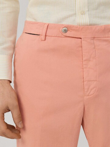 Coupe slim Pantalon chino 'Kenssington' Hackett London en orange