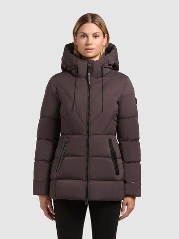 Veste d’hiver 'Rabb' khujo en violet : devant