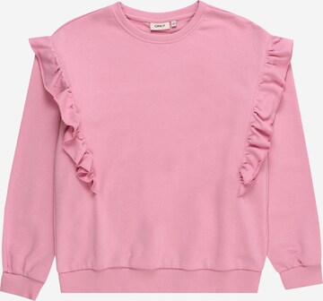 KIDS ONLY Sweatshirt 'OFELIA' in Roze: voorkant