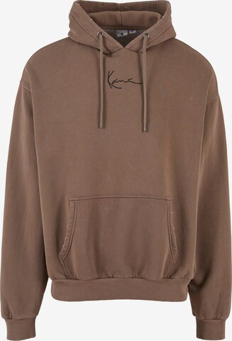 Karl Kani - Sweatshirt em castanho: frente