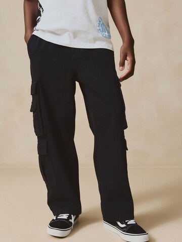 Next Wide Leg Hose in Schwarz