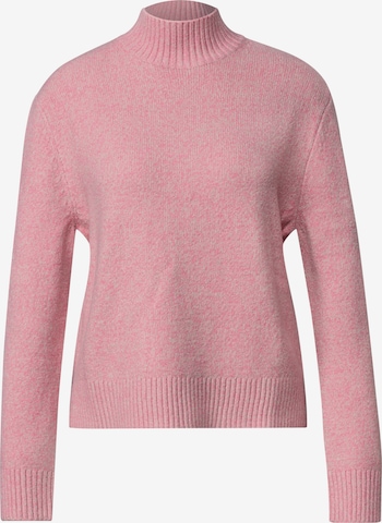 STREET ONE Svetr – pink: přední strana
