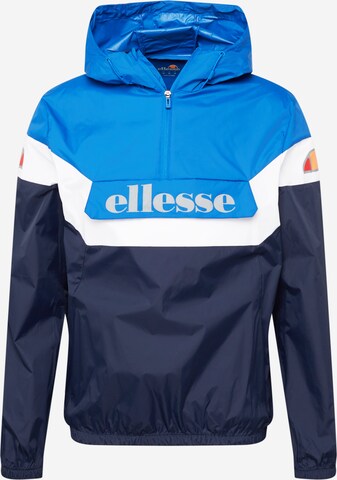 ELLESSE سترة رياضية بلون أزرق: الأمام