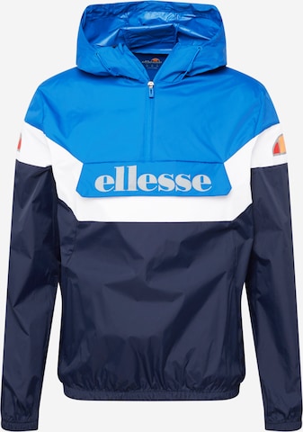 ELLESSE Sportovní bunda – modrá: přední strana