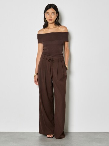 Haut ' ' Apricot en marron