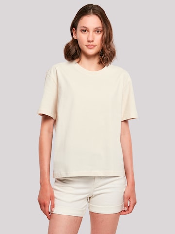 T-shirt 'Escape Discover the World Mountain' F4NT4STIC en beige : devant