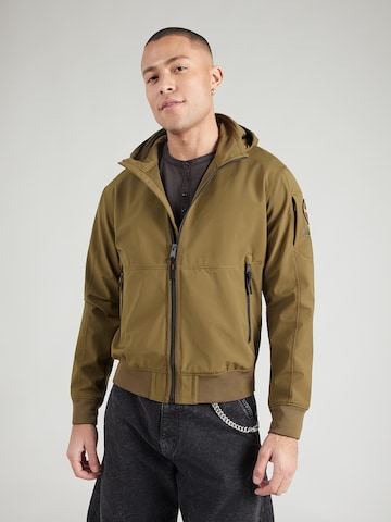 Geacă de primăvară-toamnă 'A-MELVILLE' de la NAPAPIJRI pe verde: față